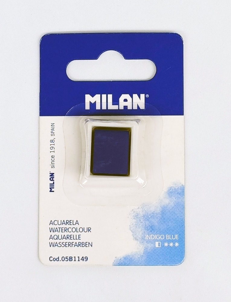 Acuarelas en Pastillas MILAN Índigo Blue 05B1149