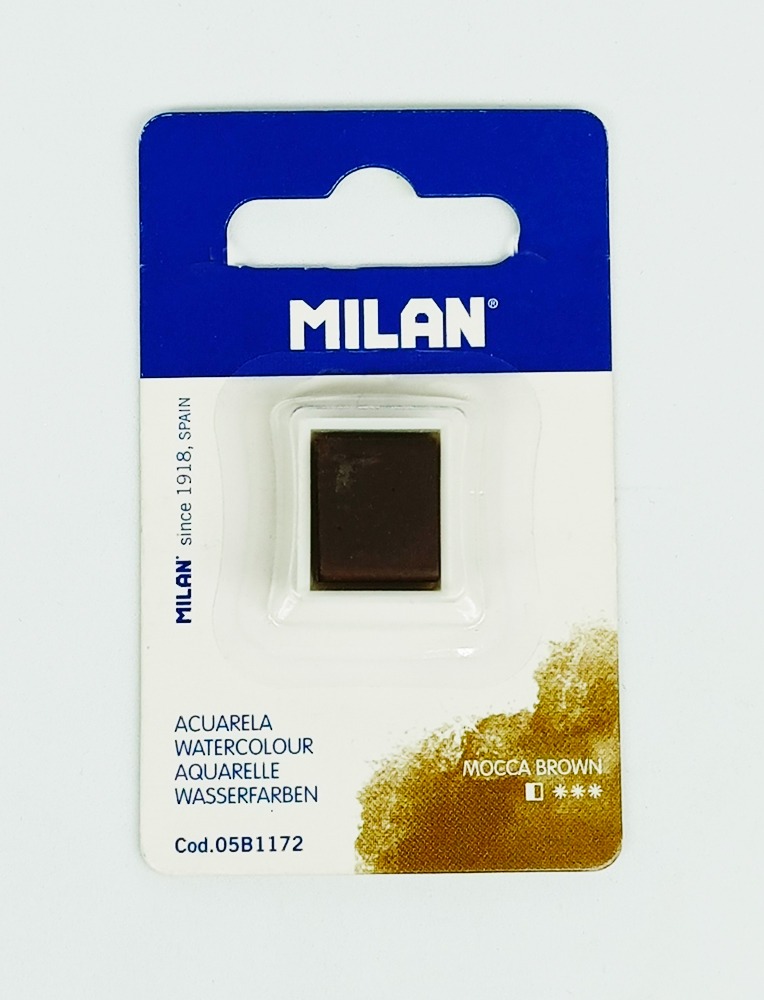 Acuarelas en Pastillas MILAN Mocca Brow 05B1172