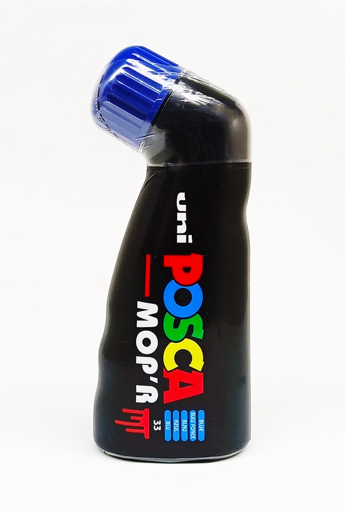 Marcador permanente UNI POSCA MOP’R (PCM-22) Punta Redonda XXL Azul