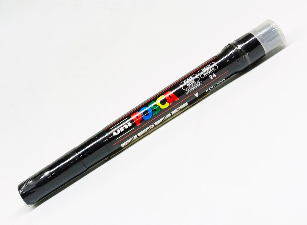 Marcador permanente UNI POSCA Punta Pincel Negro