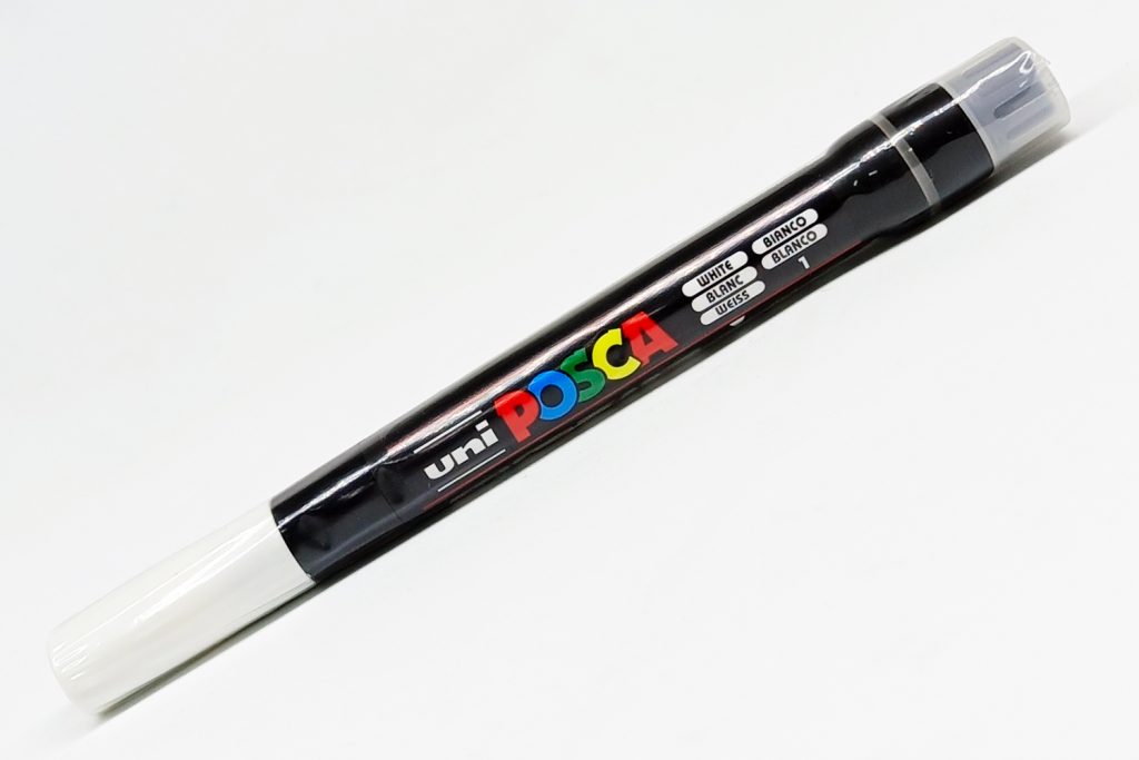 Marcador permanente UNI POSCA Punta Pincel Blanco