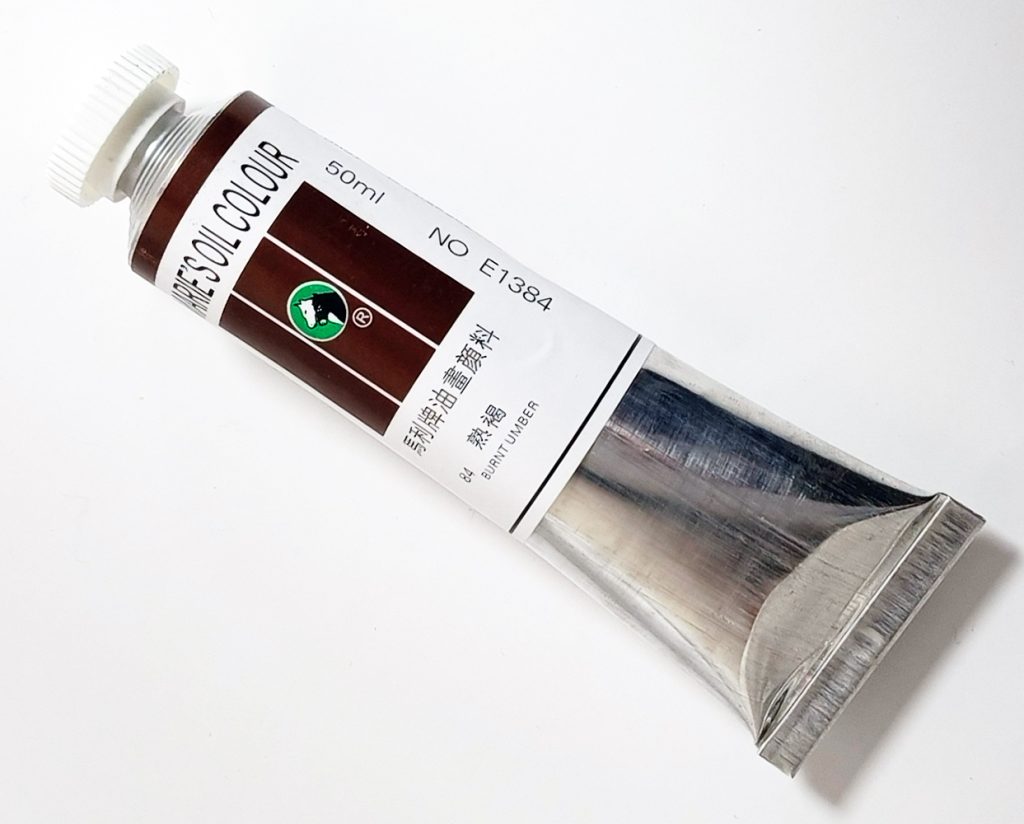 Oleos de 50 ml MARIES Burnt Umber
