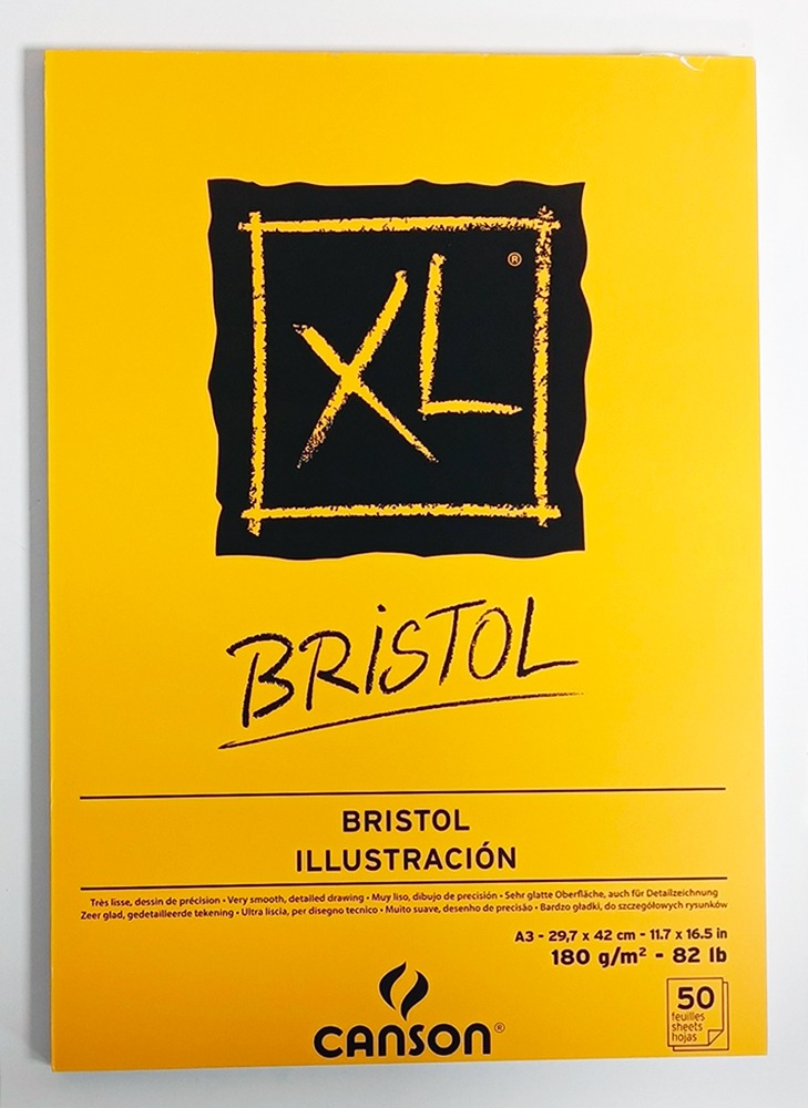 Block de Dibujo A-3 CANSON XL Bristol 180 gr 50 hojas
