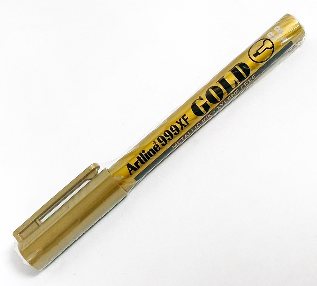Marcador Metálico ARTLINE 0.8 mm Dorado 999XF/DO