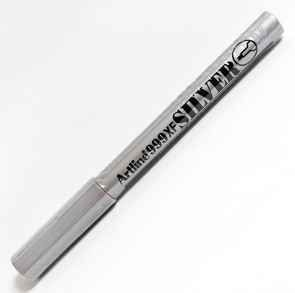 Marcador Metálico ARTLINE 0.8 mm Plateado 999XF/PL