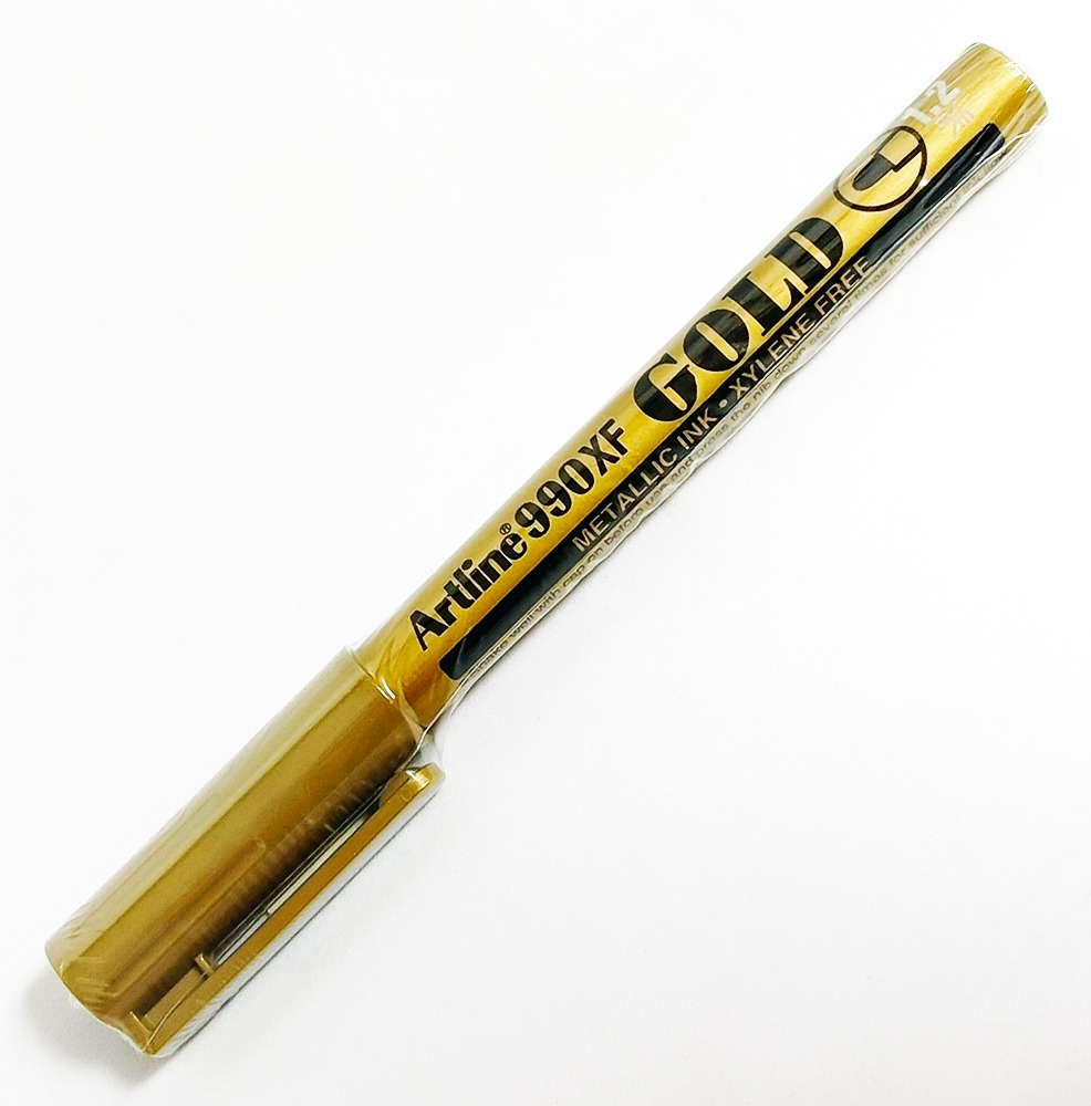 Marcador Metálico ARTLINE 1.2 mm Dorado 990XF/DO