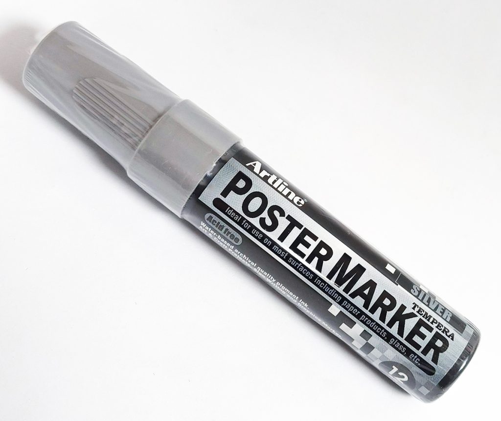 Marcador permanente Poster Marker 12 mm Met Plateado Art Line EPP-12Pl
