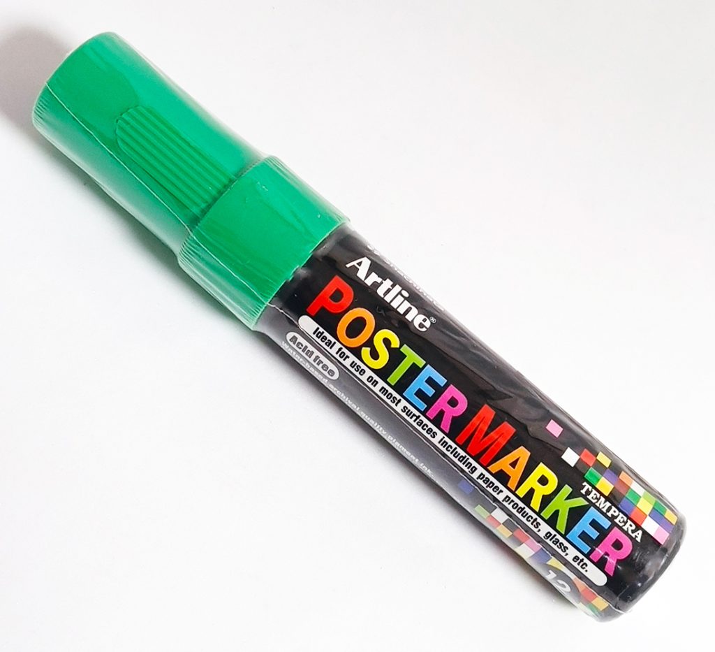 Marcador permanente Poster Marker 12 mm Verde Art Line EPP-12 Ve