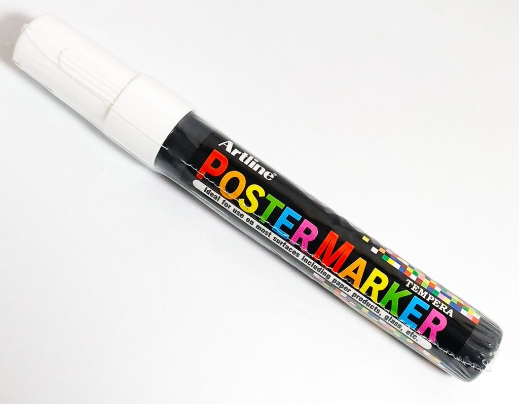 Marcador permanente Poster Marker 2 mm Blanco Art Line EPP-4Bl