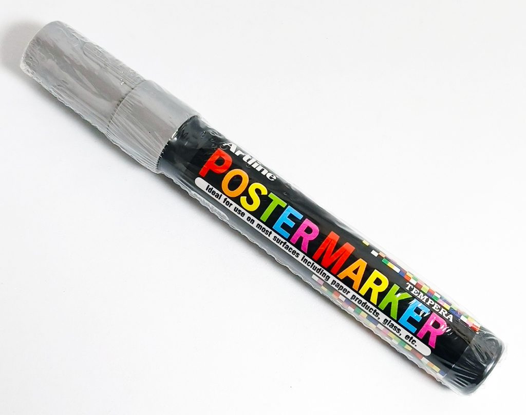 Marcador permanente Poster Marker 2 mm Met Plata Art Line EPP-4Pl