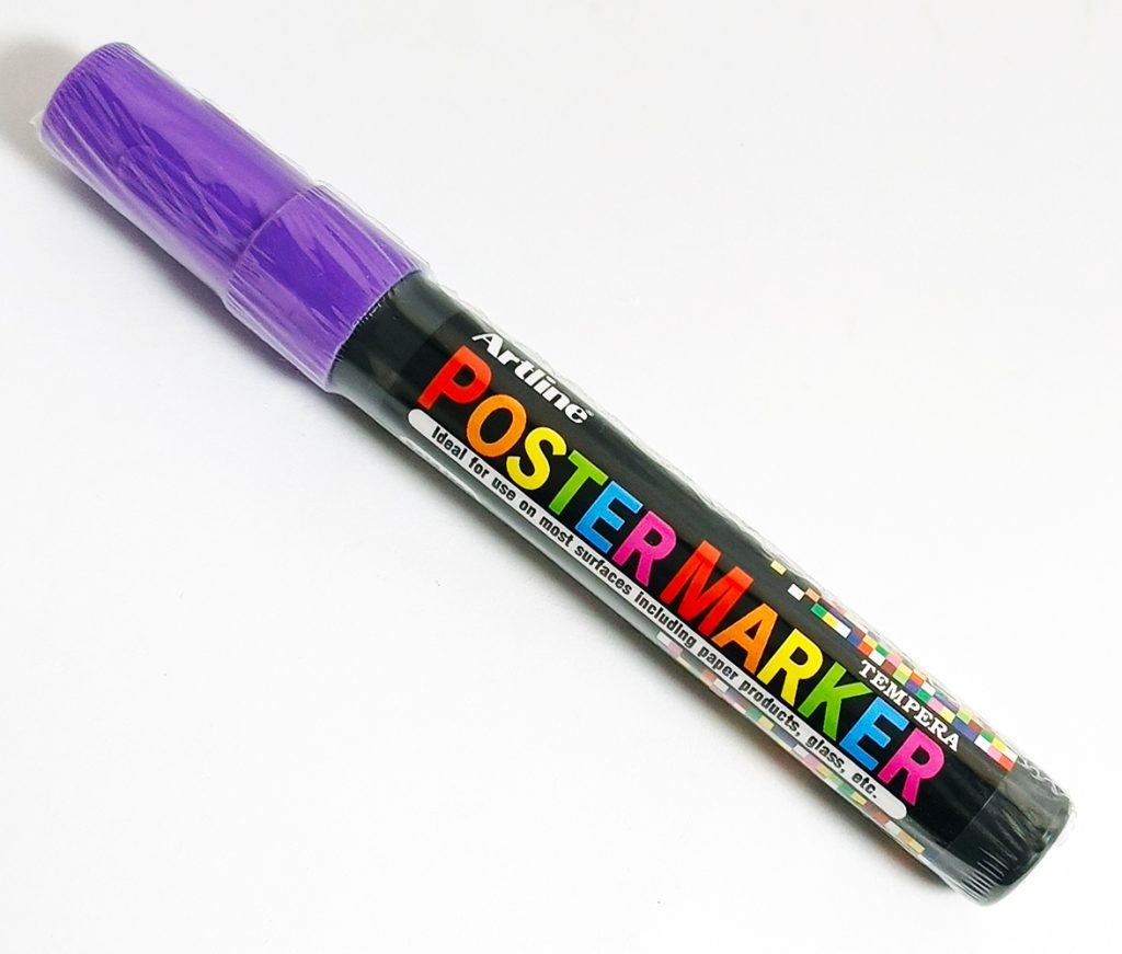 Marcador permanente Poster Marker 2 mm Met Morado Art Line EPP-4Mo