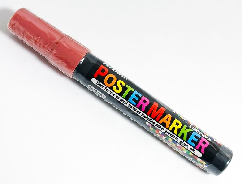 Marcador permanente Poster Marker 2 mm Met Rojo Art Line EPP-4Mo