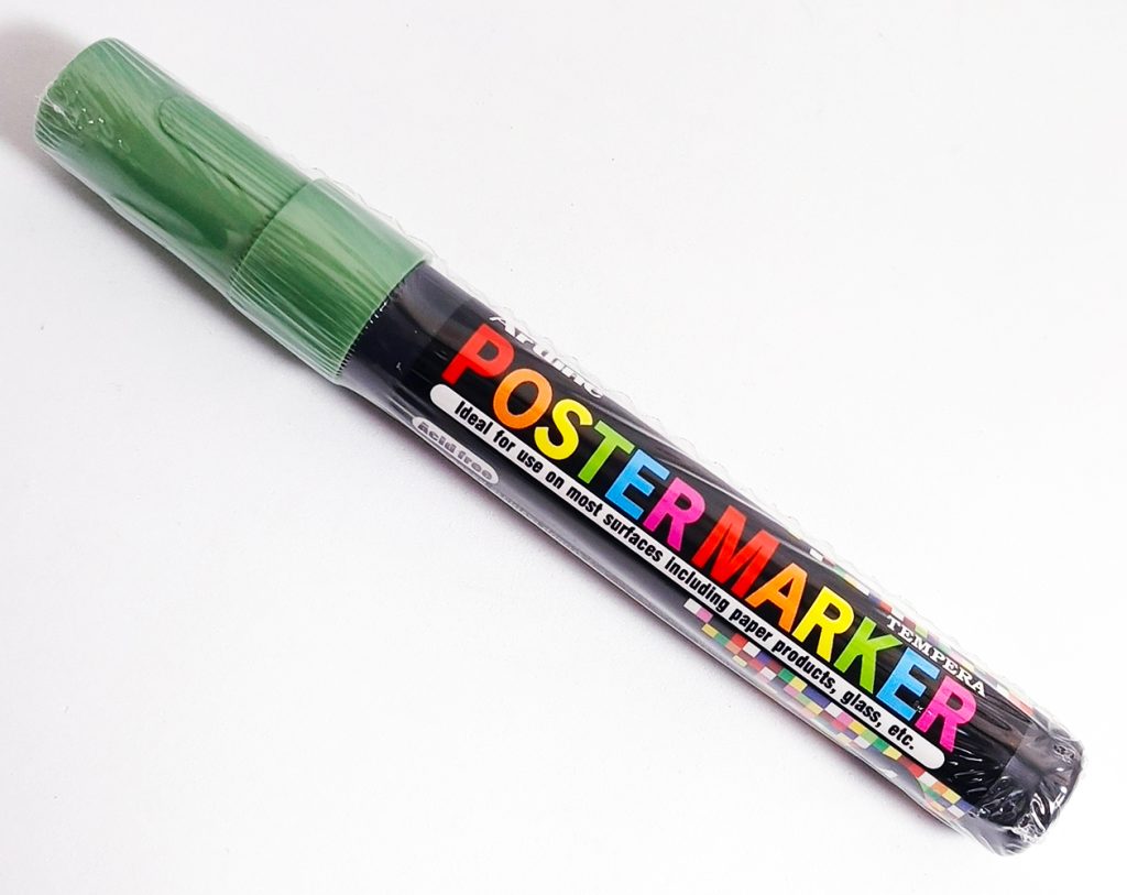 Marcador permanente Poster Marker 2 mm Met Verde Art Line EPP-4Ve