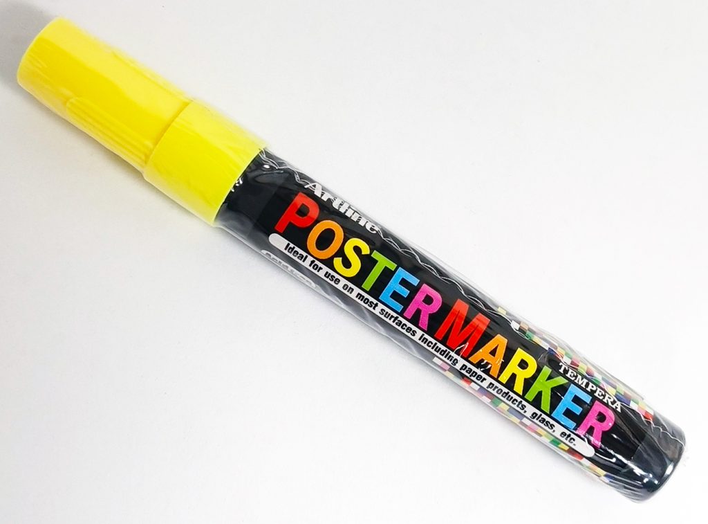 Marcador permanente Poster Marker 2 mm Amarillo Neon Art Line EPP-4AMN