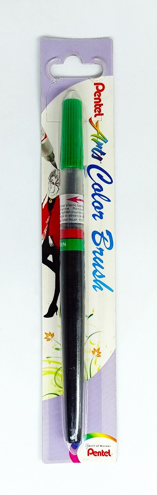 Pincel Recargable PENTEL color Brush XGFL - 104 Verde