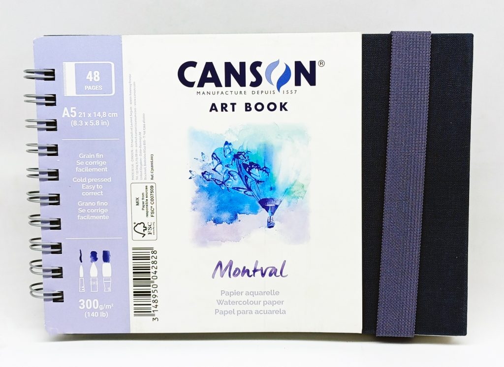 Block de Dibujo Espiral A-5 CANSON Montval 300 gr. 24 hojas L003