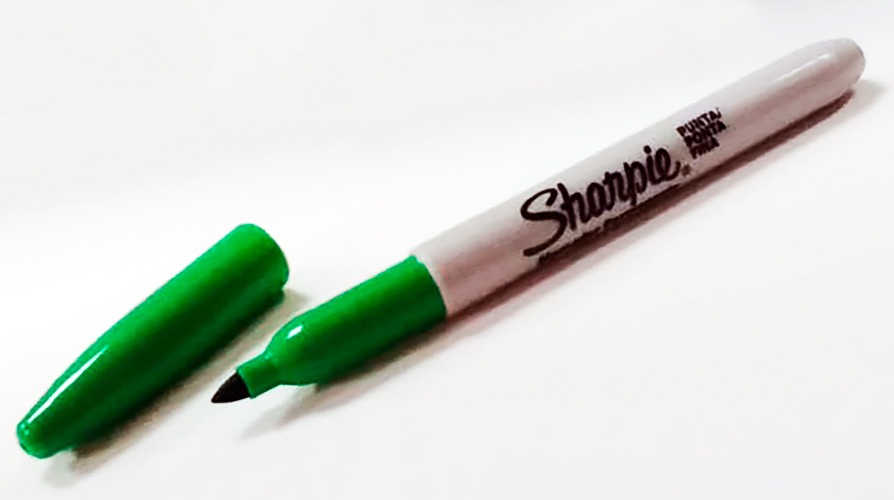 Marcador permanente SHARPIE 8364 Verde punta fina