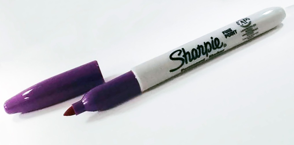 Marcador permanente SHARPIE 9343 Morado punta fina