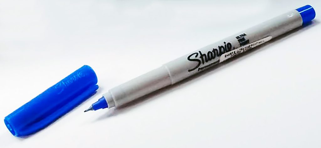 Micropunta SHARPIE Ultra Fine permanente 37003 color Azul Precisión