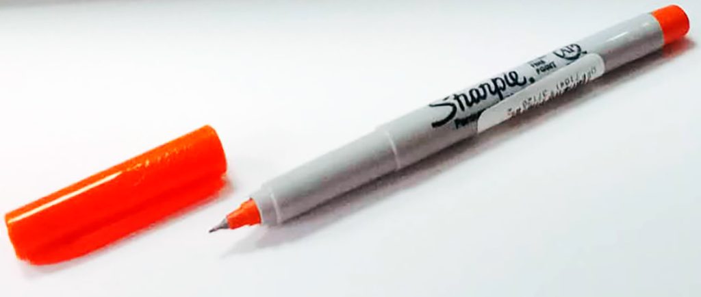 Micropunta SHARPIE Ultra Fine permanente 37126 color Naranja