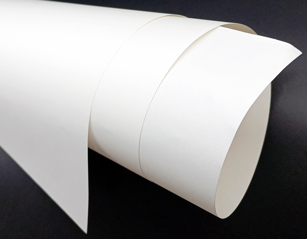 Papel Rives 120 gr 70 x 100 cm LAID N/White