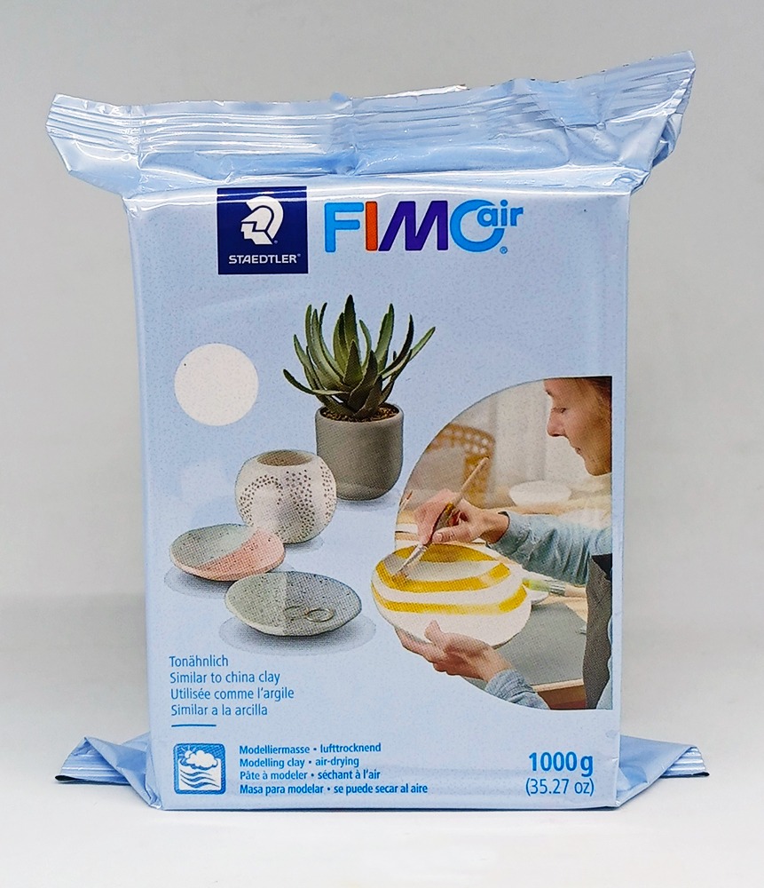 Pasta de Modelar STAEDTLER 1000 gr Blanco Fimo air 8101-0